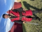 Preview: Gothic Weste Mantel Jacke Lang Wolle Larp Mittelalter Anfertigung Köln Rot